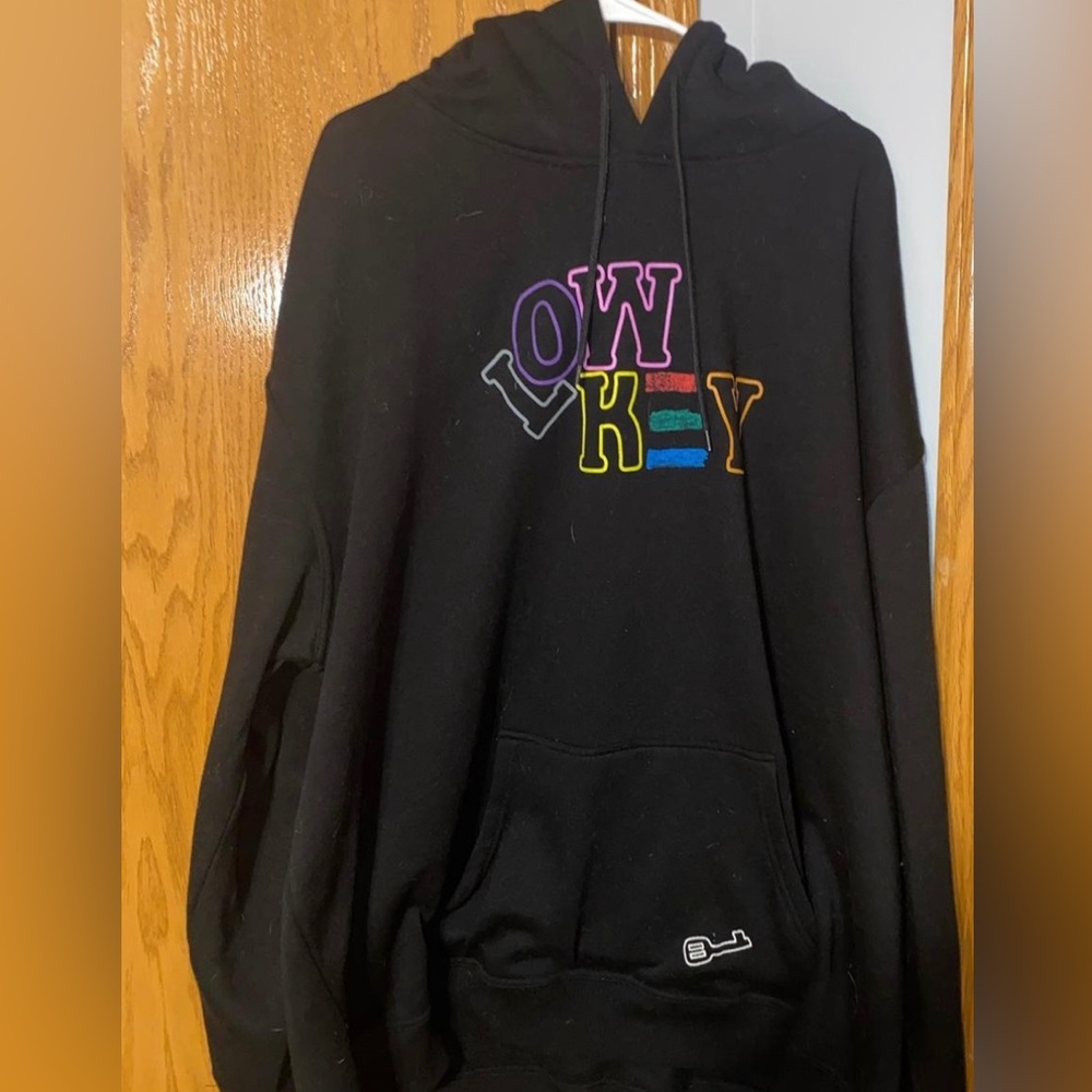 Hoodie. 5x.  Black